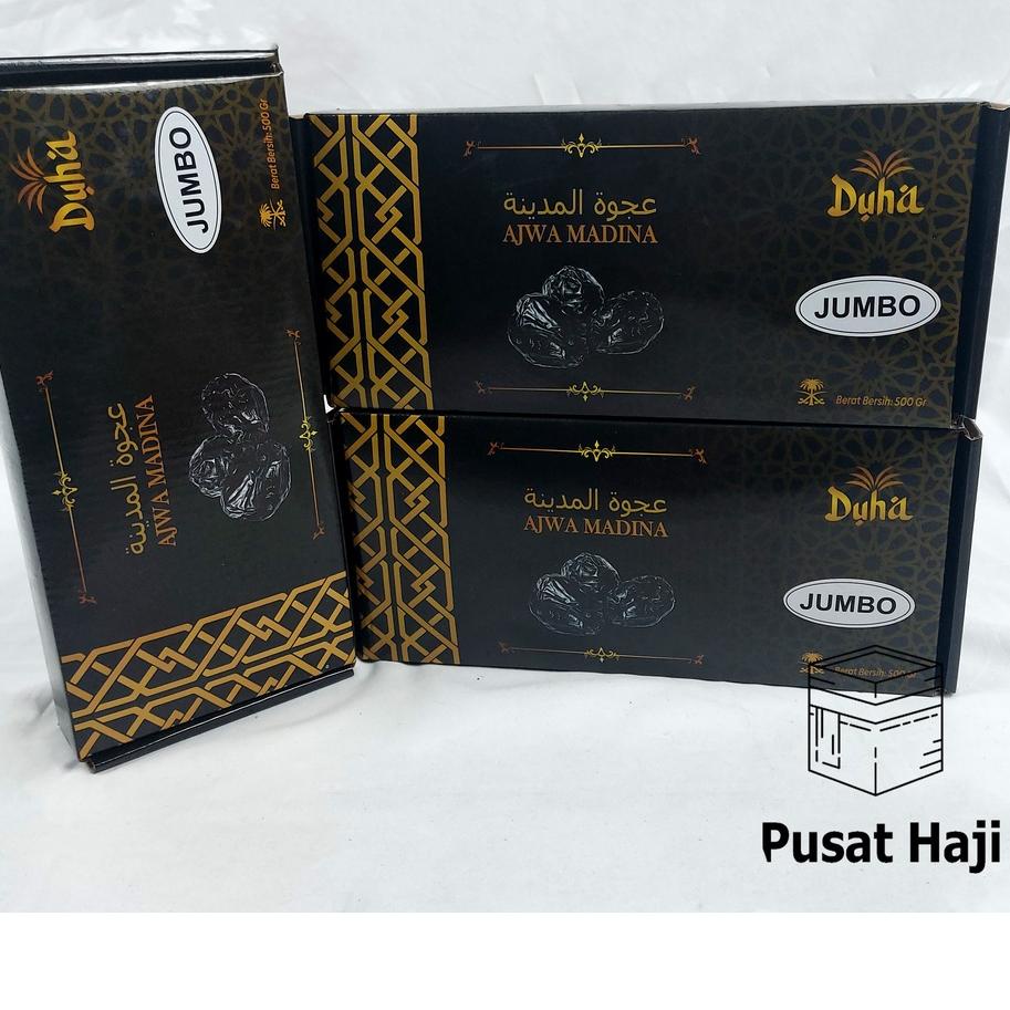 

BISA COD ✔️Kurma Ajwa Jumbo Premium XL Madinah/Kurma Nabi Asli Original 100%|SQ4