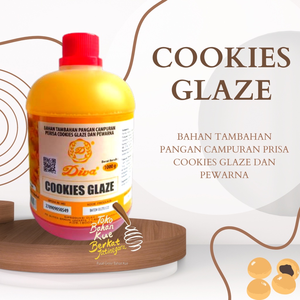 

DIVA COOKIES GLAZE 1LTR / PENGKILAP KUE KERING