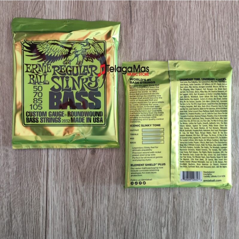 senar bass ernie ball 2832 original