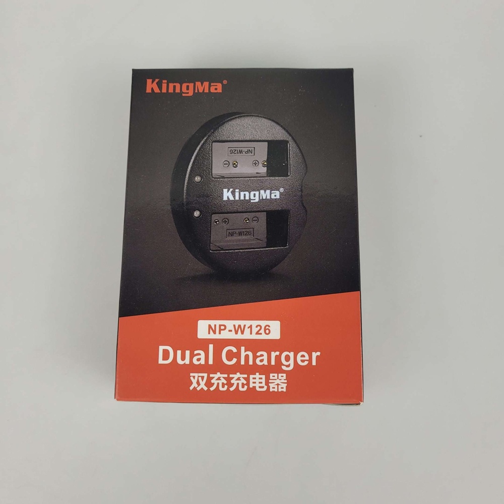 KingMa Charger Baterai 2 Slot Fujifilm X-Pro2 X-Pro1 X-T2 - BM015-W126