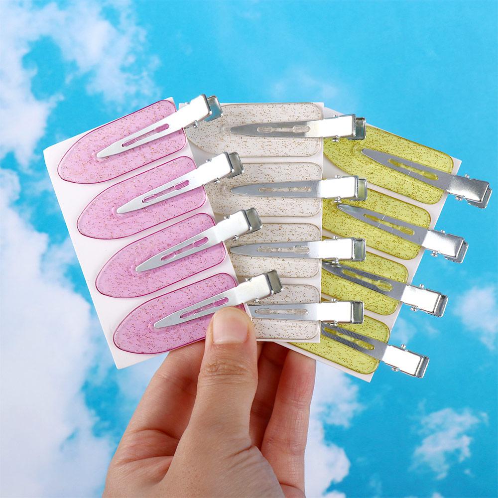 Needway Hair Clip Styling Rambut Tanpa Jejak Warna Permen Tanpa Tekuk No Mark Hair Pin