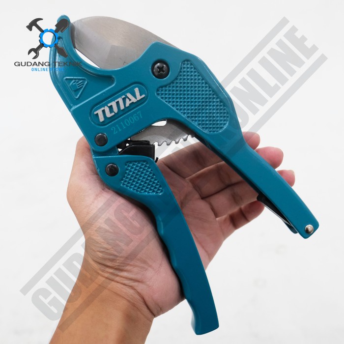 Gunting Potong Pipa PVC 3-42mm THT53425 TOTAL / Pipe Cutter Paralon 3-42mm THT 53425 TOTAL