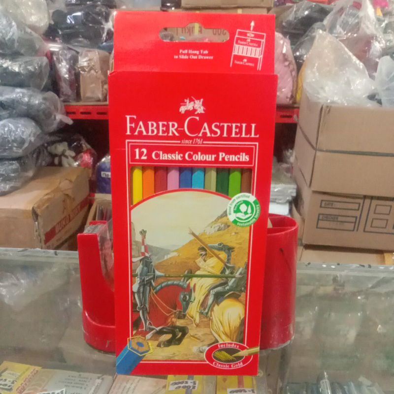 

pensil warna faber castell isi 12 panjang