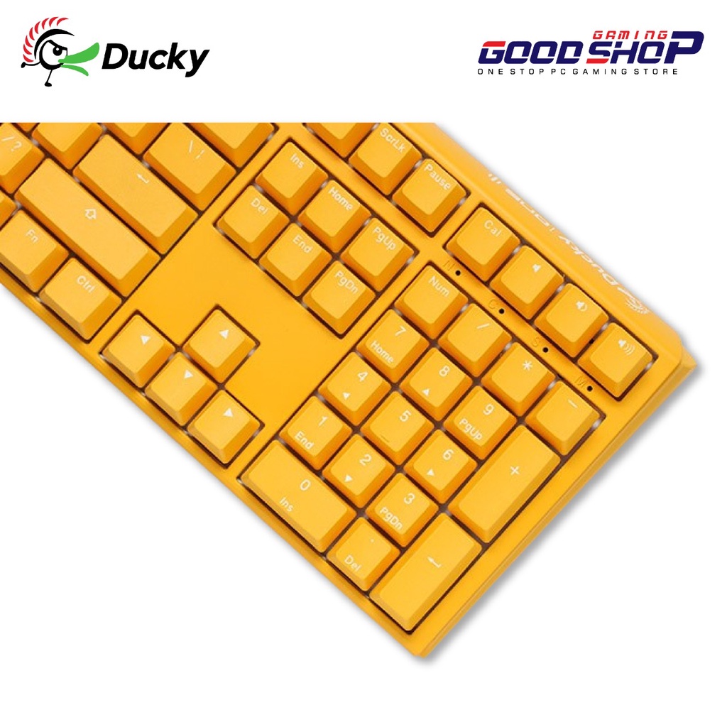 Ducky One 3 Full Size Yellow RGB - Gaming Keyboard