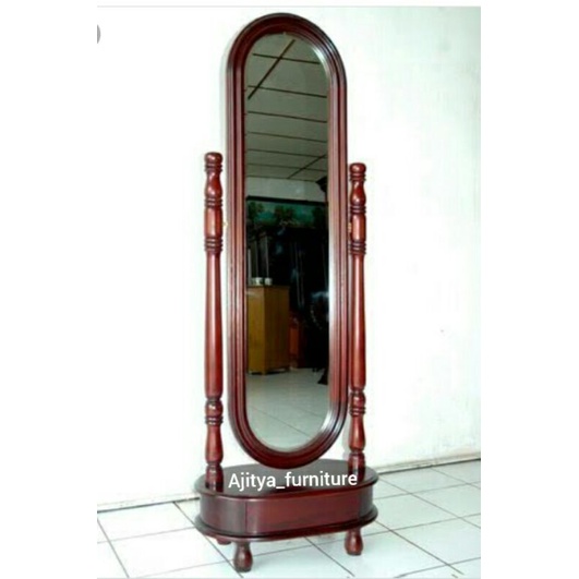 Figura goyang oval / Standing mirror oval