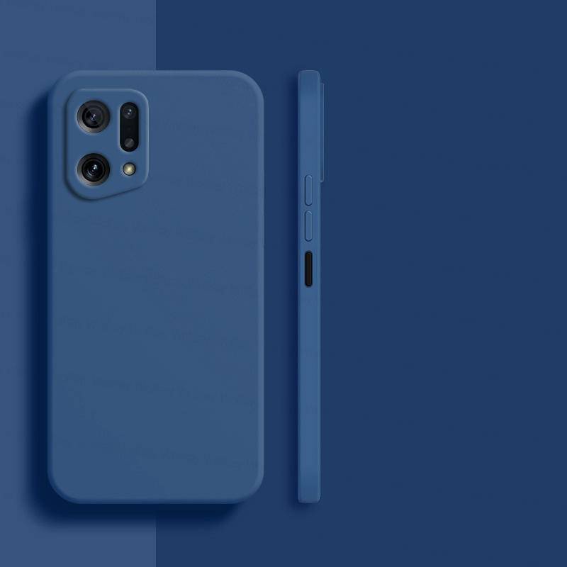 Untuk OPPO Find X5 X3 Pro Lite Case Cover Cases Penutup Belakang Ponsel Silikon Cair Shockproof