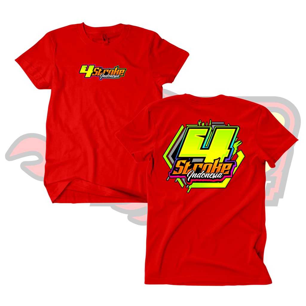 Baju Kaos Distro 4 Stroke Racing Balap