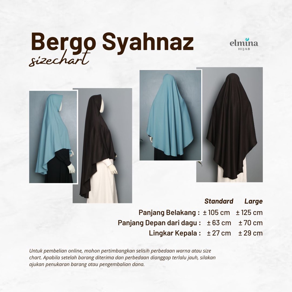 Bergo Syahnaz Large