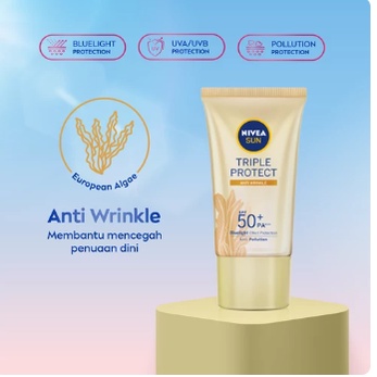 ☘️Yuri Kosmetik☘️ Nivea Triple Protect Sunscreen