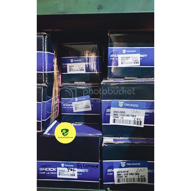 SHOCKBREAKER AGYA AYLA DEPAN HARGA PER SET