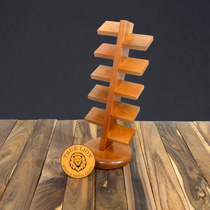 Rak Aksesoris kayu / Stand Jam Tangan / Tempat Jam Tangan Kayu