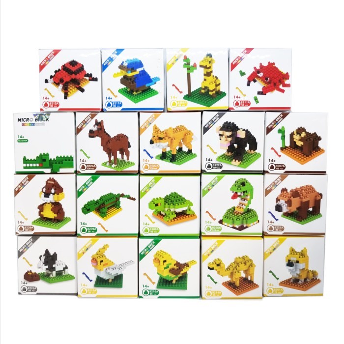 Building Blocks / Nano Brick / Nano Block Animal Kingdom