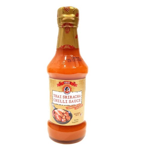 Suree brand thai sriracha chilli sauce 330 gr - saus sriracha thailand