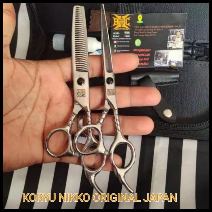 

Promo Koryu Nikko Scissors - Paket Gunting Gy500 Black Sasak Potong