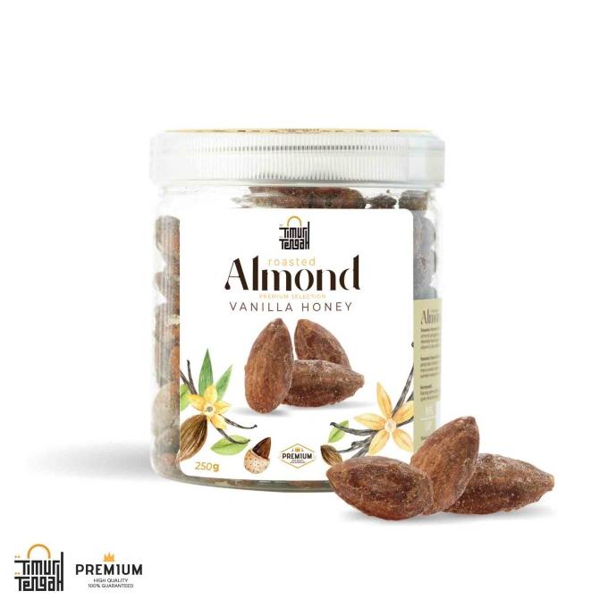 

PROMO KACANG ALMOND VANILLA 250 GR TIMUR TENGAH HIGH QUALITY STOK TERBATAS