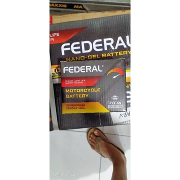 Jual AKI FEDERAL FTZ5S NANO GELL GTZ5S Full kering all matic honda