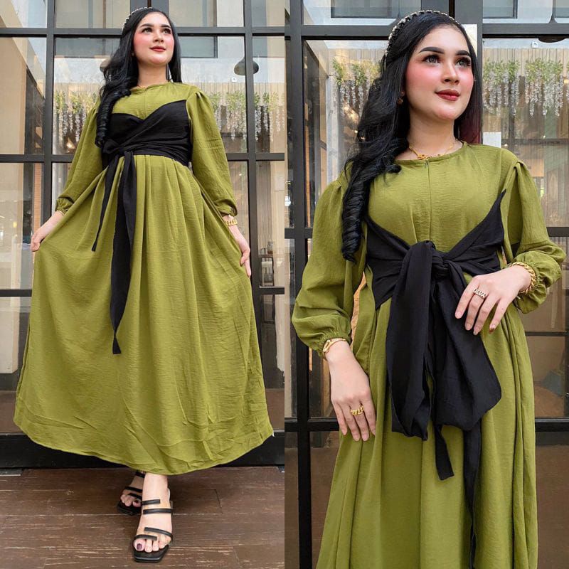 Jual Gamis lesti/gamis remaja prempuan /gamis maxi kekinian/matt