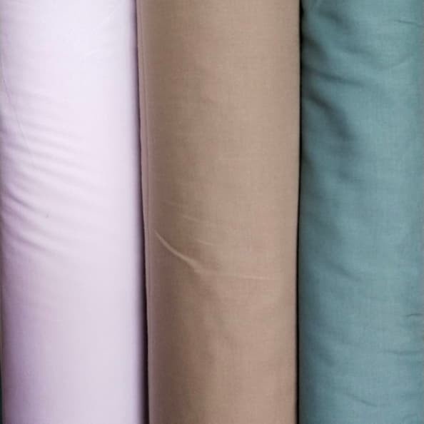 Kain Kain Katun Rayon Meteran Warna Polos