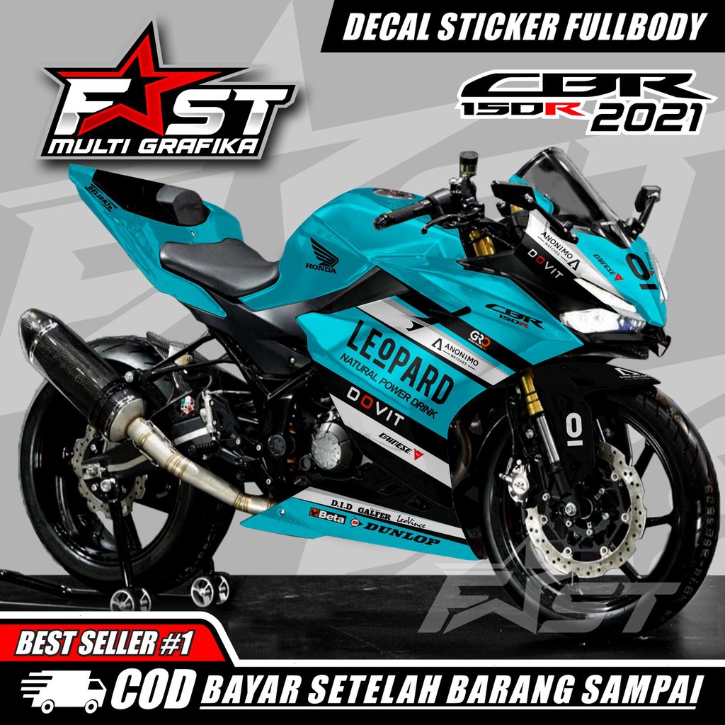 ⭐⭐⭐⭐⭐BISA COD Decal Cbr 150R Full Body 2021 Leopard Stiker Cbr 150R 2021 Full Body Striping Cbr 150R