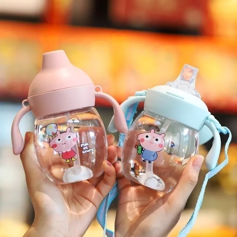 Botol Minum Anak Duck Bill 280ML Baby Kettle Dengan Tali Panjang