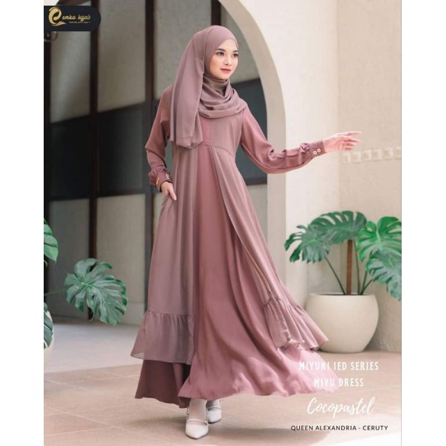 DRESS MOM Miyuki IED SERIES BY EMKA HIJAB