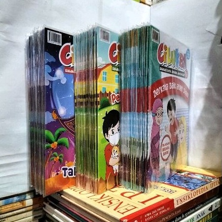 SEPAKET 3 MAJALAH ANAK MUSLIM CILUKBA EDISI 76.77.78