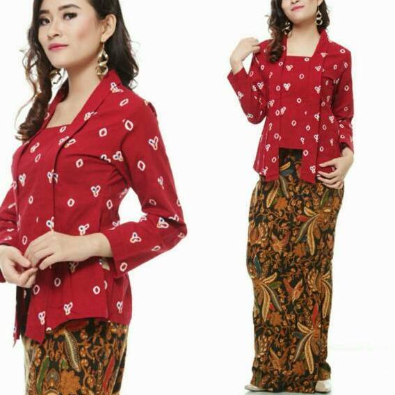 Harga Termurah JUMPUTAN KEBAYA KUTUBARU POLOS TANPA KOMBINASI LIST TUMPAL SOLO  PUTIH HITAM LENGAN P