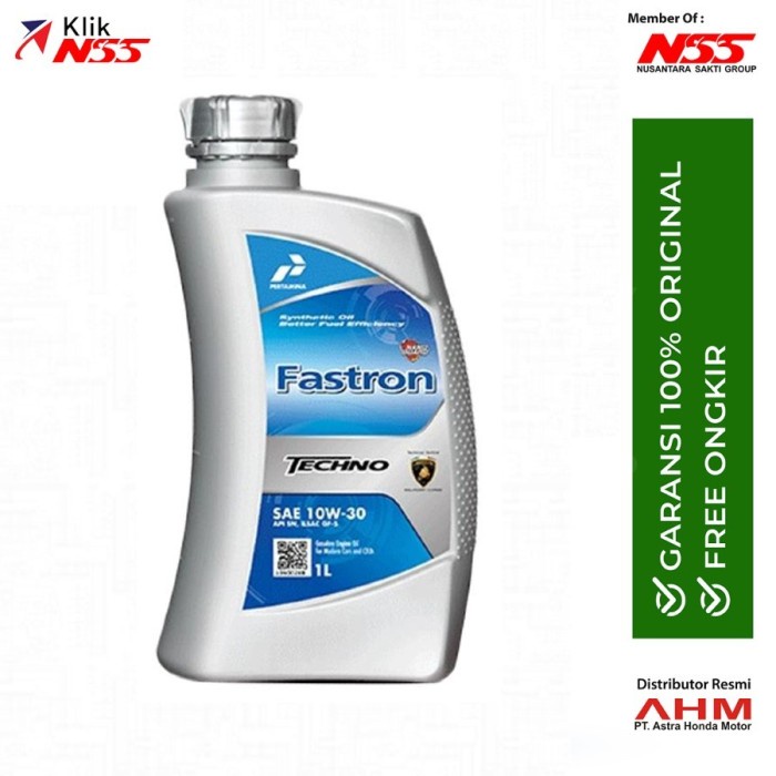 OLI MOBIL PERTAMINA - FASTRON TECHNO 10W-30 API SN/GF-5 (LAM) (1L)