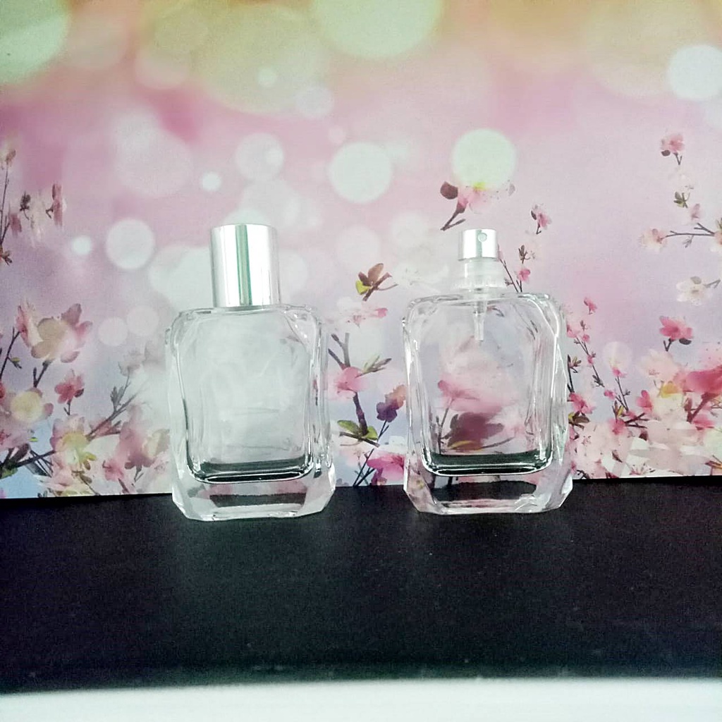 Botol Parfum V32408 semi press silver cap 28 mm lusin