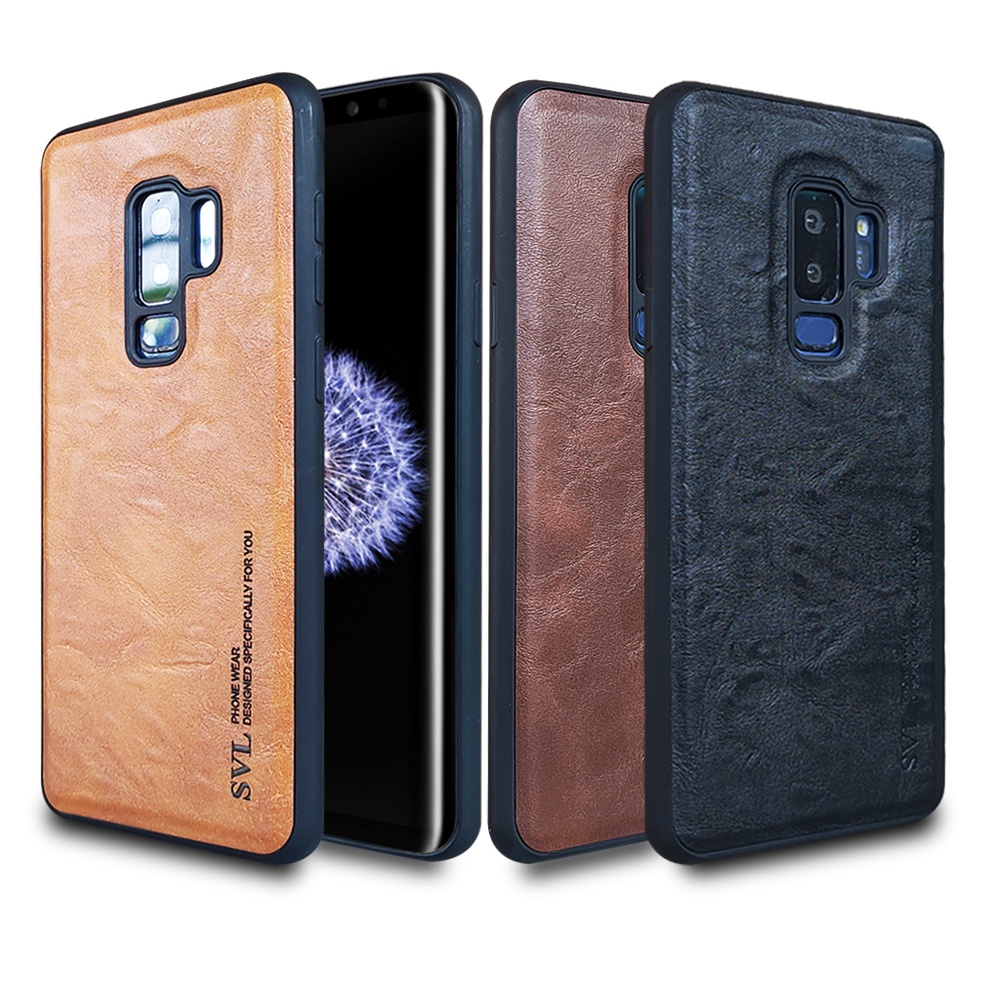SAMSUNG S9 PLUS Casing Back Case Cover leather Casing Kulit Slim kesing Cassing Kessing Hardcase Sof
