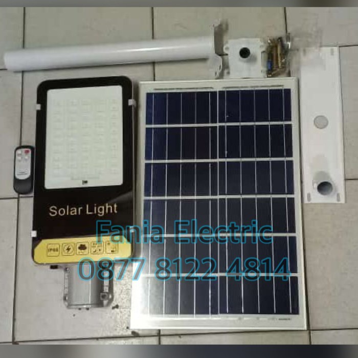 Lampu Jalan PJU LED 100 Watt two in one PJU Solar Panel 100 watt MYTH