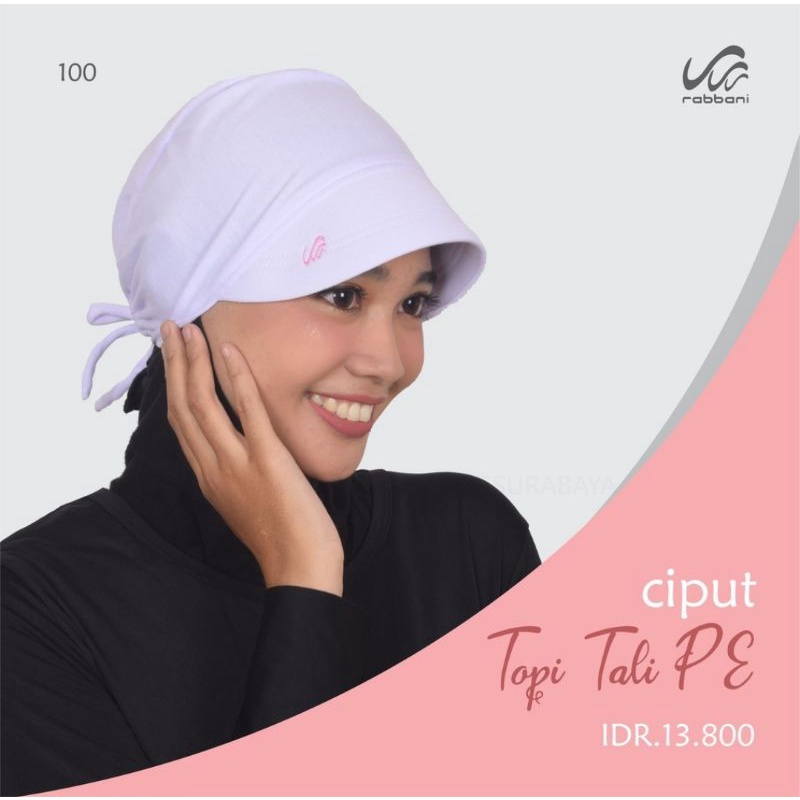 CIPUT TOPI TALI RABBANI/CIPUT HIJAB RABBANI ORIGINAL