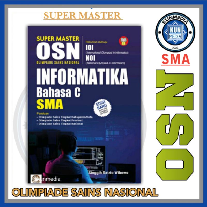 BUKU SUPER MASTER OLIMPIADE OSN INFORMATIKA SMA YRAMA WIDYA