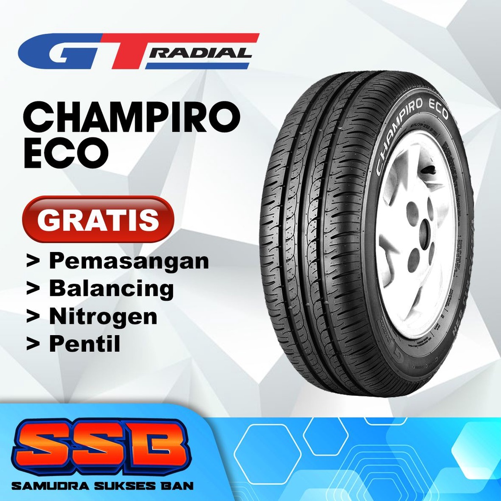 Ban Mobil GT Radial 185 60 R13 Champiro Eco