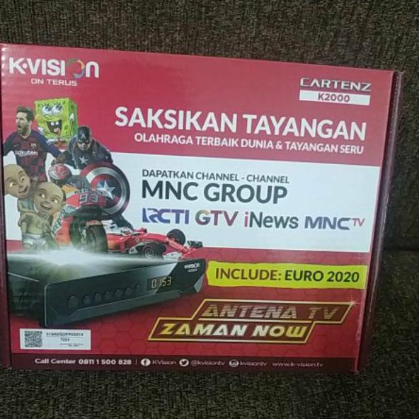 Siap Kirim Receiver K Vision K2000 cartenz Kvision