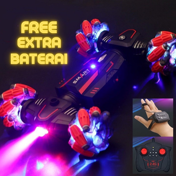 RC Hand Gesture Sensor Mainan Mobil Remote Control