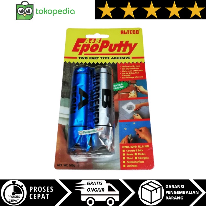 

✨NEW✨ - PROMOO!!! Lem Epo Putty Alteco / Epo Putty / Lem porting 100 gram