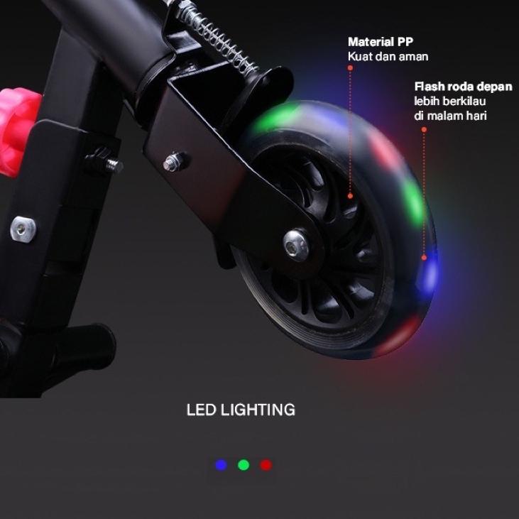 Sudah READY.. Skuter Anak Injak Dual Pedal / Skuter Mainan Anak O / Sekuter Anak Genjot