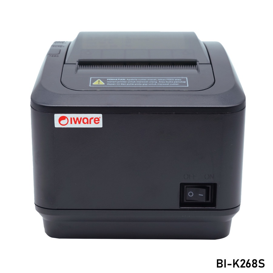 PRINTER THERMAL 80MM IWARE K268S AUTOCUTTER USB LAN SERIAL RJ11
