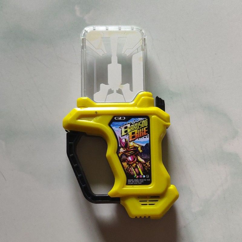 dx gashat kamen rider lazer bakusou bike kamen rider ex aid