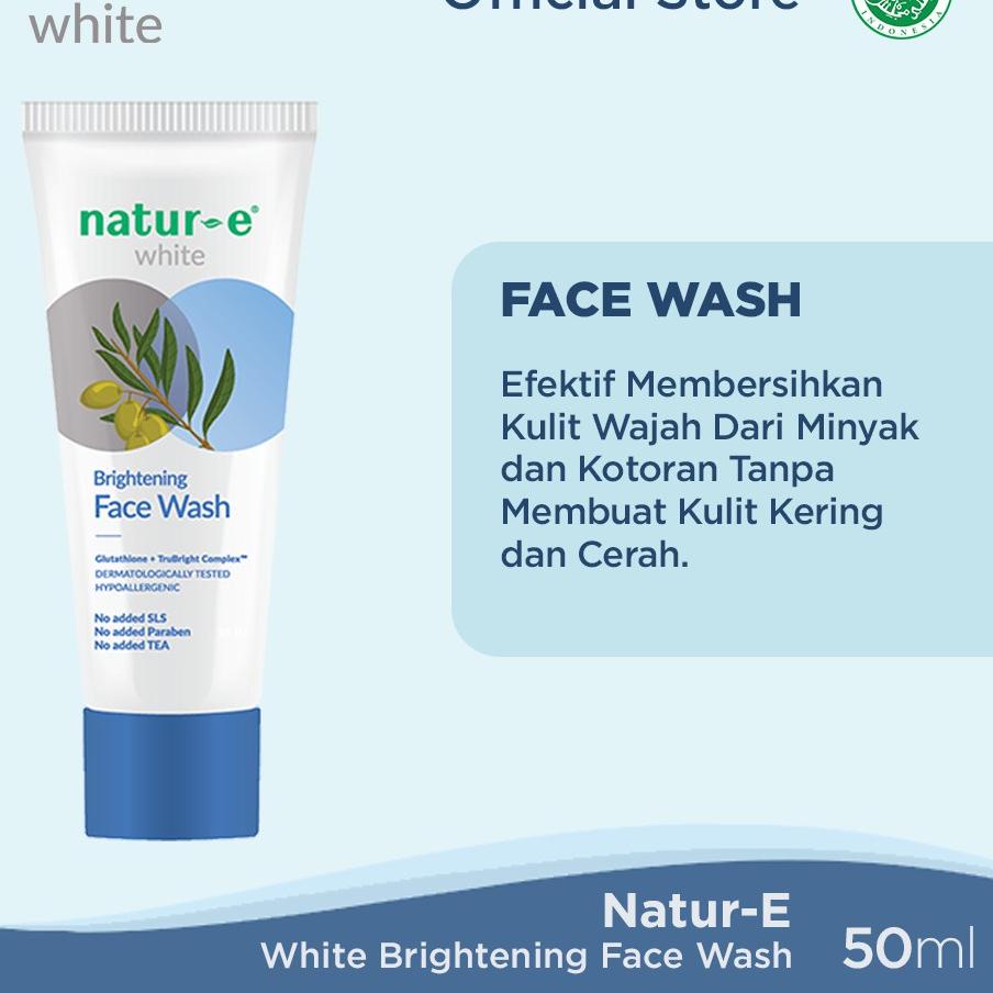 Official Shop--[Bundle] Natur-E White Night Face Skincare - Trubright 2 - Paket Skincare