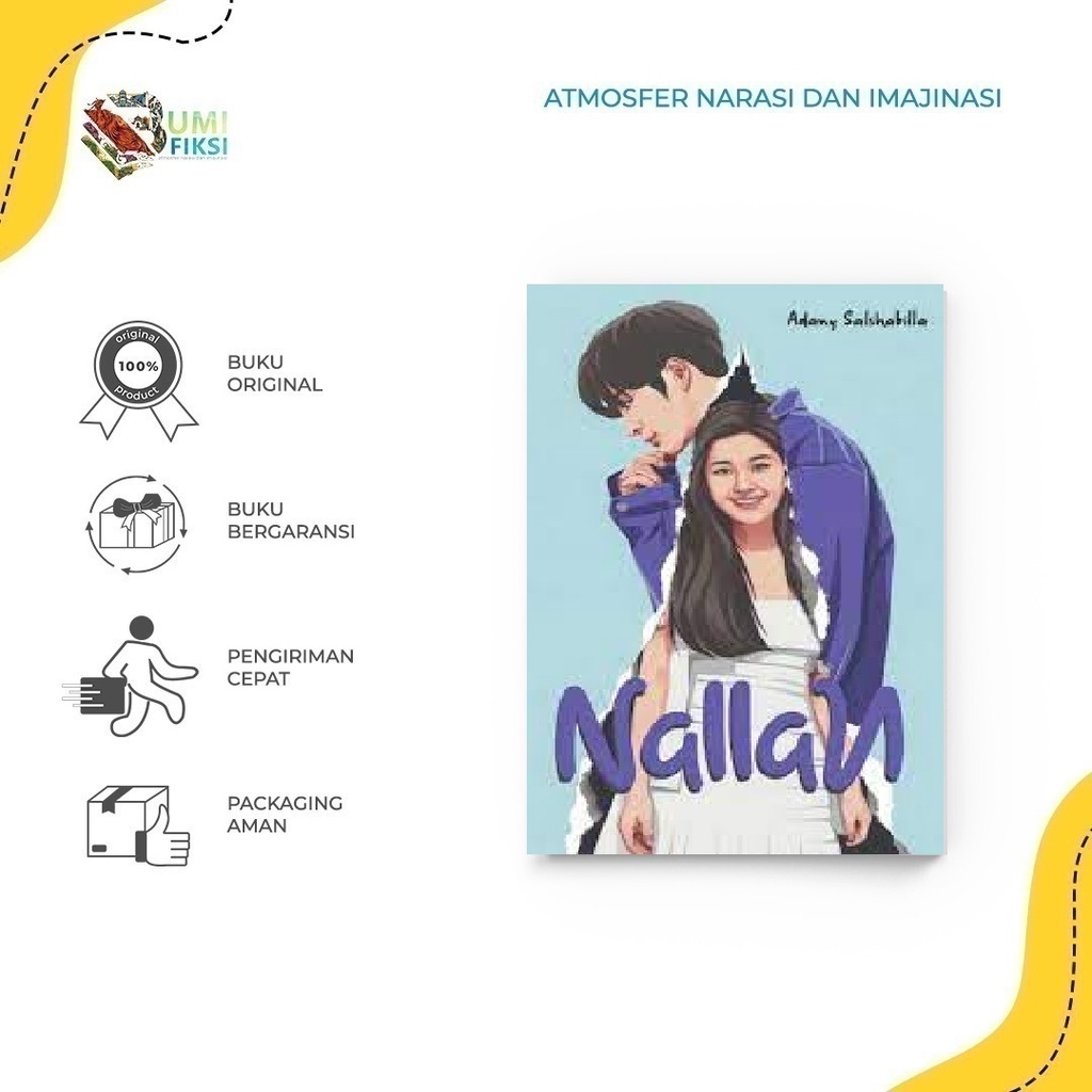 Buku NOVEL-  NALLAN By Adanya Salsha - Bumi Fiksi
