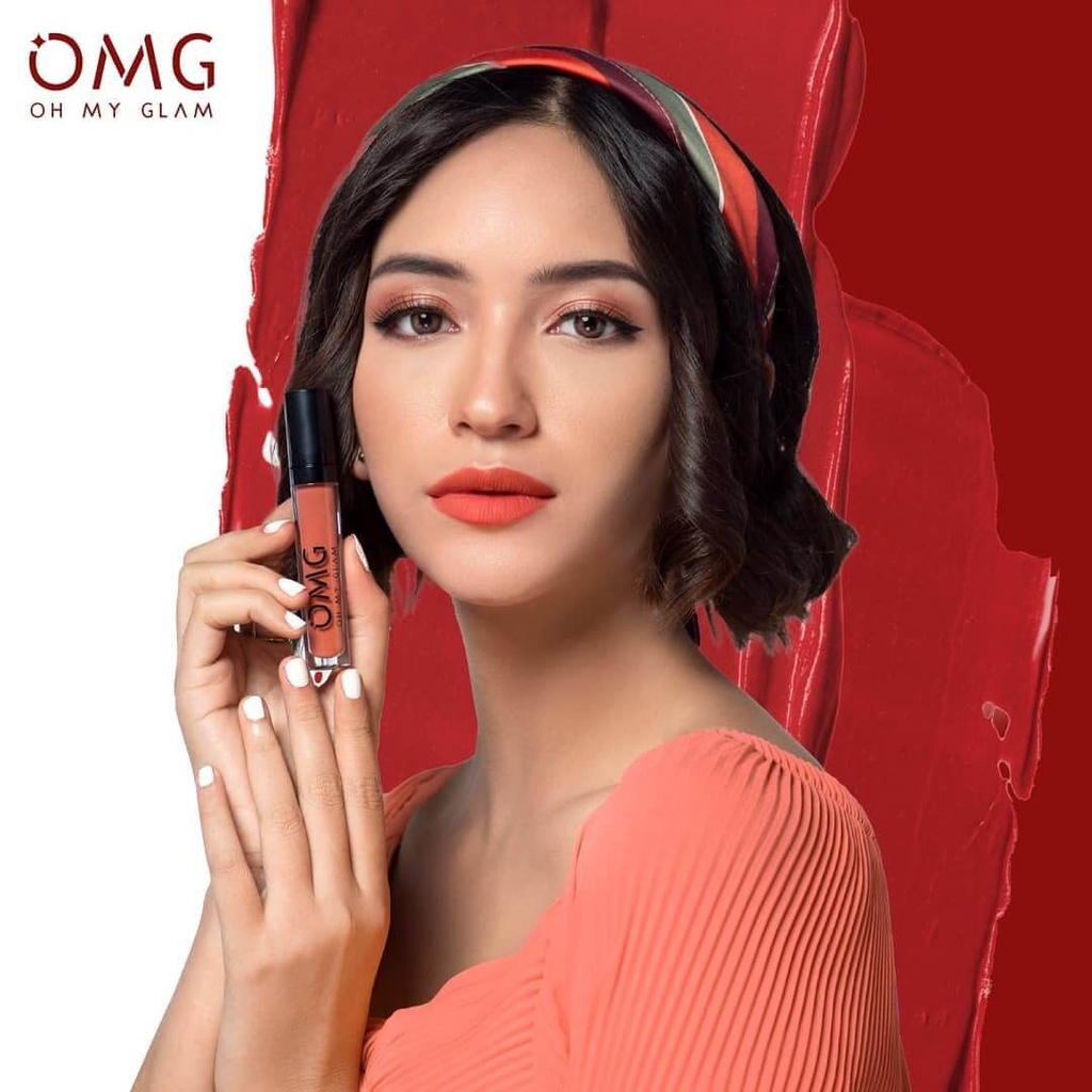 OMG Oh My Glam Matte Kiss Lip Cream - 08 Skyfall | 3.5 g