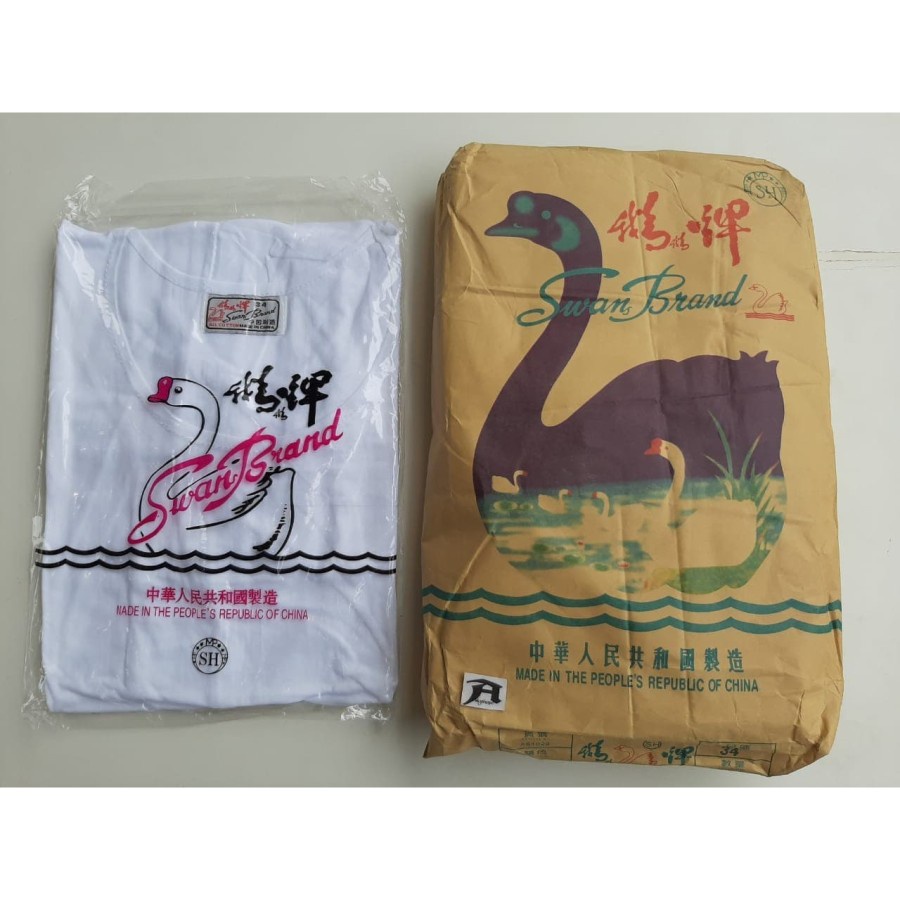 Singlet Legend Brand Swan Kaos singlet Pria Ukuran 34-48