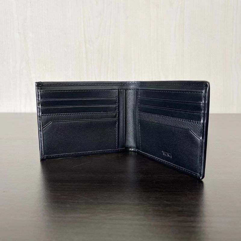 dompet cowok tumi alpha global double billfold wallet pria lipat 2 mirror p1shoes