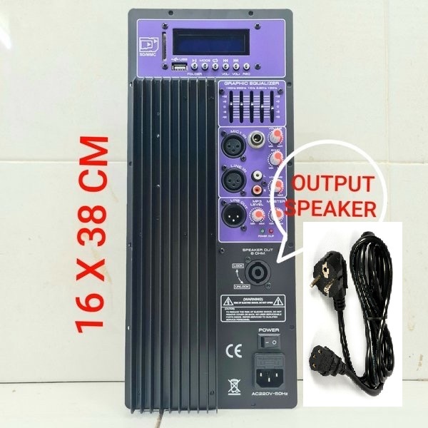 power kit Aktif/mesin Speaker Active Bluetooth Equalizer Usb