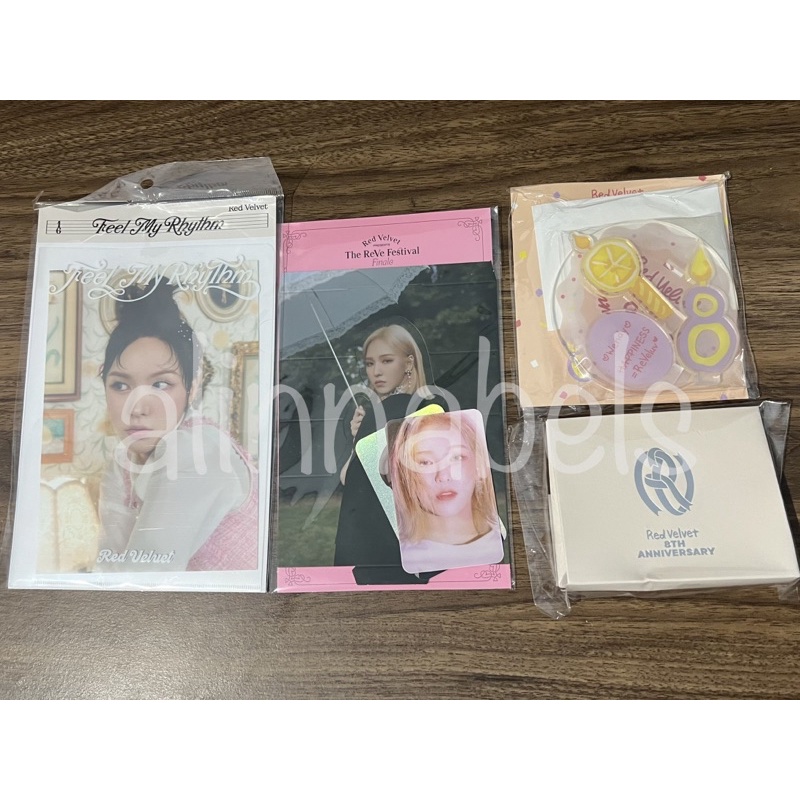 [CLEARANCE SALE] SEALED MD Anniv Holo Finale Holo FMR Red Velvet Wendy