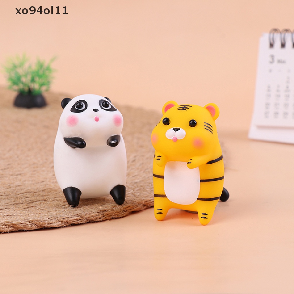 Xo Cute Hiasan Interior Mobil Liontin Macan/Panda Dengan Kacamata Dan Earphone OL