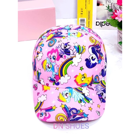 Topi Anak Perempuan Topi Anak Karakter Kudaponi lol unicorn bts