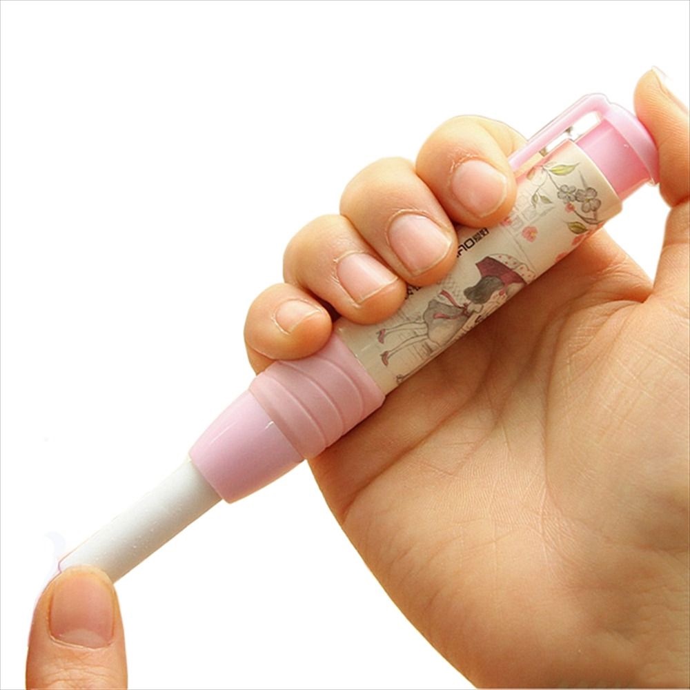 [Elegan] Eraser Fashion Novelty Pen Type Siswa Anak Hadiah Alat Tulis Bentuk Pulpen Eraser